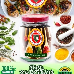 F&M Spices Wet Jerk Seasoning Marinade